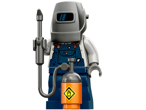 lego minifigures serie 11 schweisser