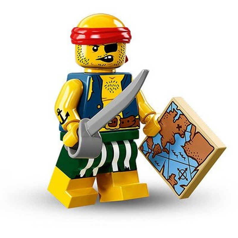 lego minifigures serie 16 pirat