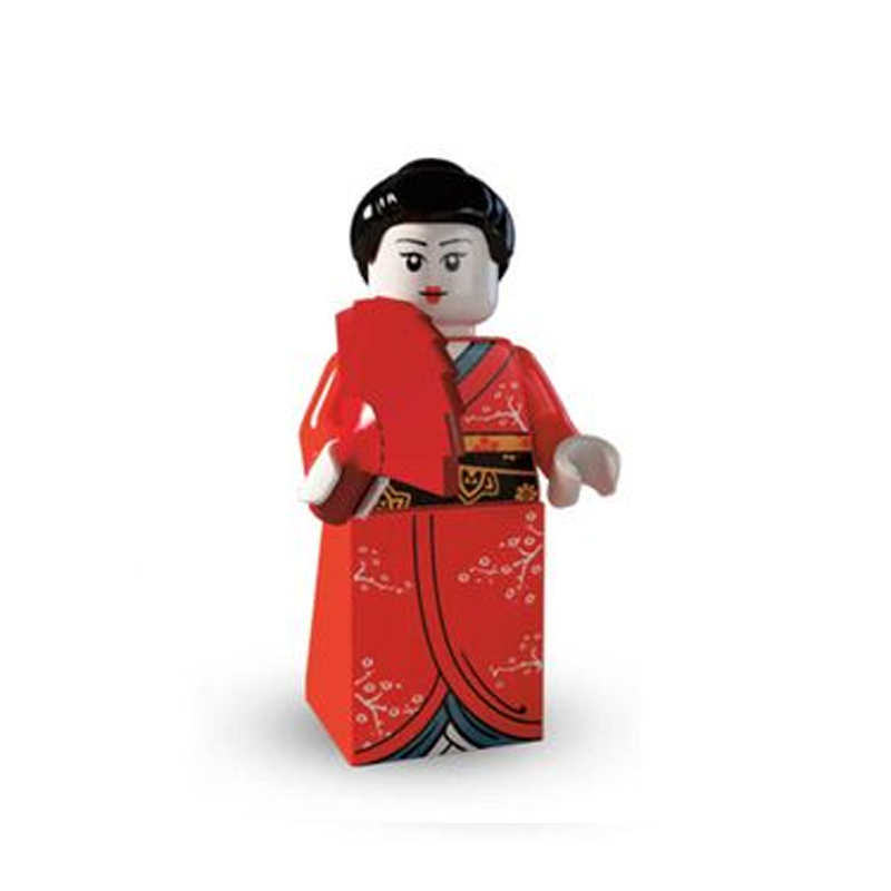 lego minifigures serie 4 kimono