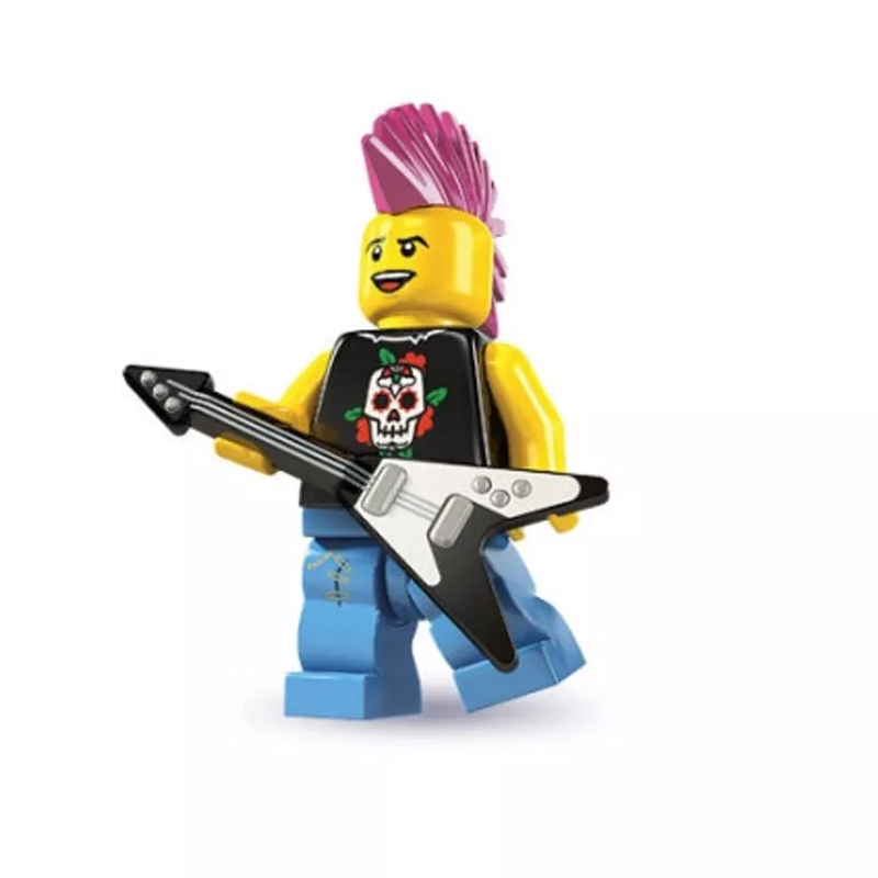 lego minifigures serie 4 punk