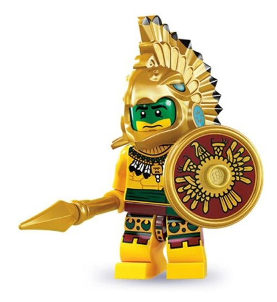 lego minifigures serie 7 aztekenkrieger